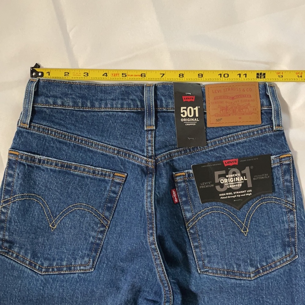 501® ORIGINAL CROPPED WOMEN'S JEANS - Picture 4 of 7